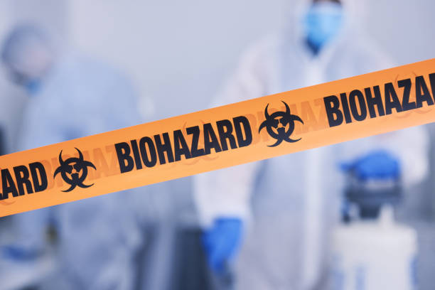 Professional Biohazard Cleanup technician working in Cazadero, CA